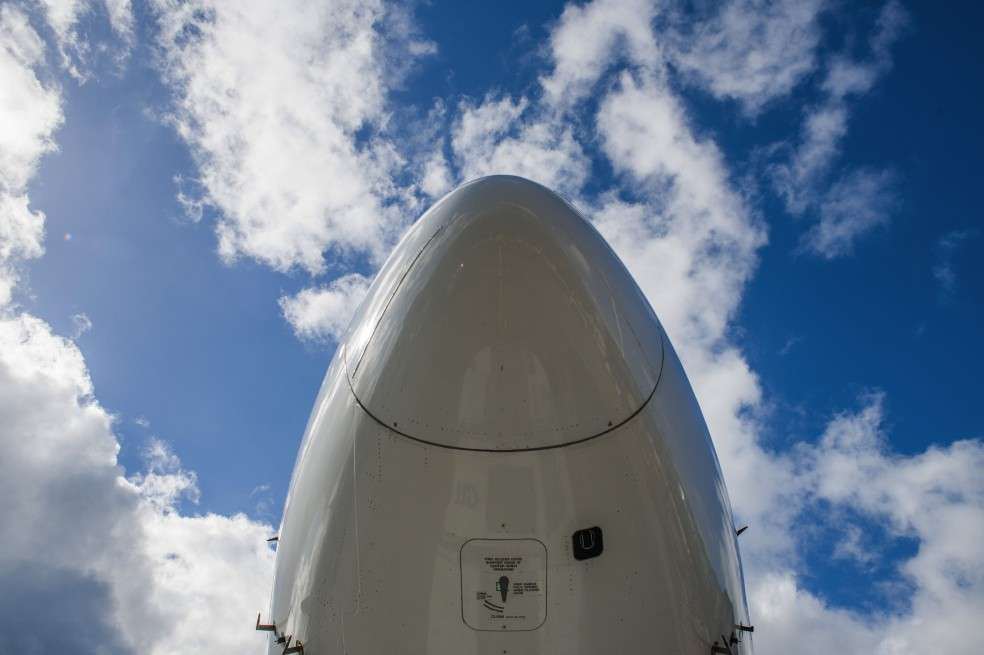 Nariz de Boeing Co 777-300ER operado por Air France.