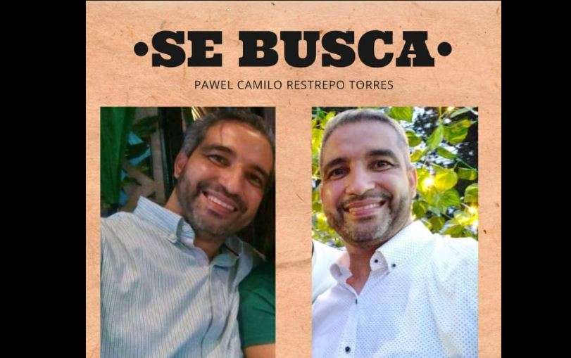 Camilo desapareció en el sector de la avenida Primero de Mayo con Boyacá.