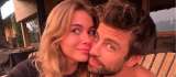 Fotos: Piqué y Clara Chía llegaron a la boda del excuñado de Shakira. Así se ven