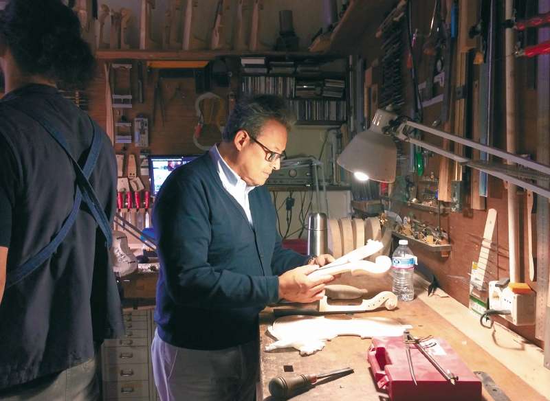 Grisales llegó a Cremona en 1982, año en el que comenzó sus estudios. / Cortesía
