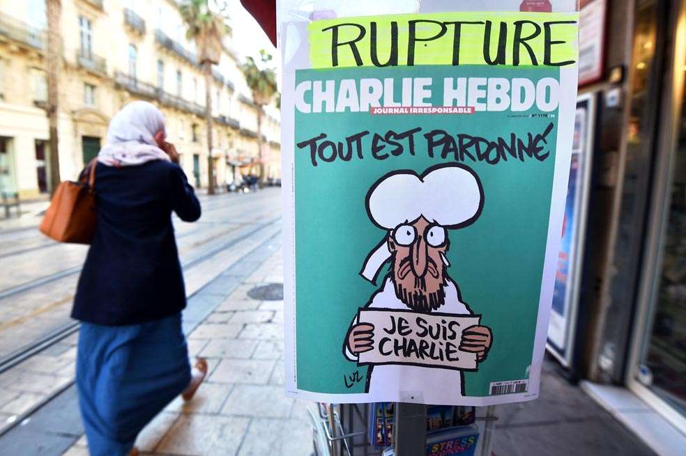 Monpellier, Francia. El último número de Charlie Hebdo se agotó ayer en todo el país.    /AFP