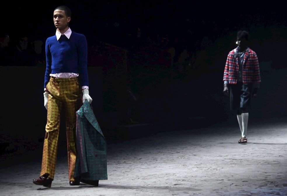 Pasarela de Gucci en la Semana de la Moda de Milán / Foto: EFE