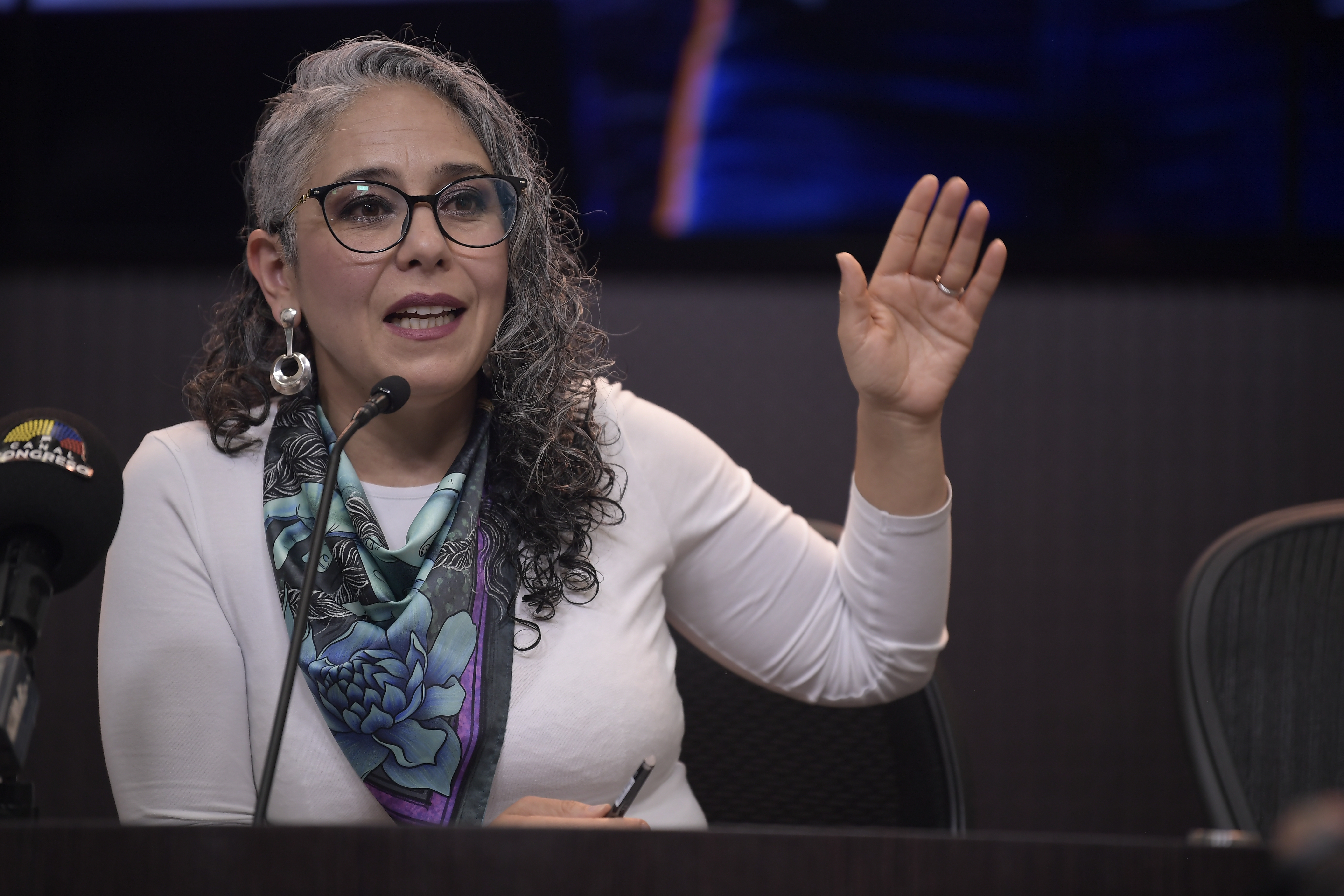 Senadora del Pacto Histórico, en conferencia de prensa titulada “Avanza el Pacto”, para hablar sobre las elecciones regionales 2023.