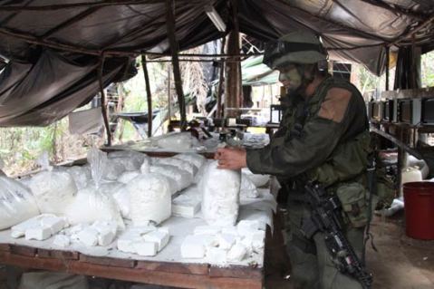Hallan ‘narco’ laboratorio avaluado en 450 millones de pesos en Bolívar
