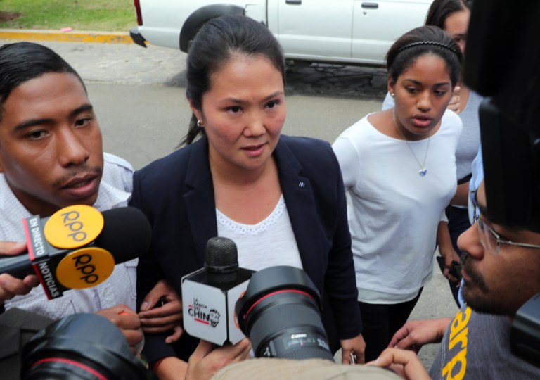 Fiscal peruano pide 30 años de prisión para la candidata presidencial Keiko Fujimori
