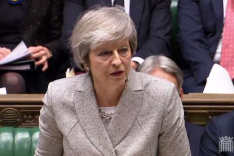 May promete proteger "la soberanía británica de Gibraltar" pese al Brexit