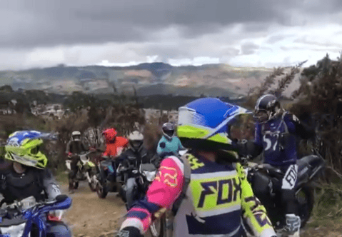 Bogotá: denuncian rodadas ilegales en reserva forestal de San Cristóbal