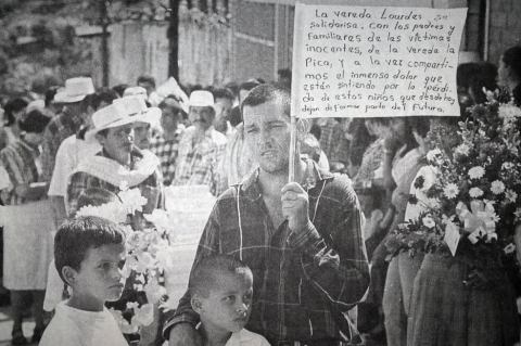 La historia de un sobreviviente de la masacre de Pueblorrico que aún clama justicia