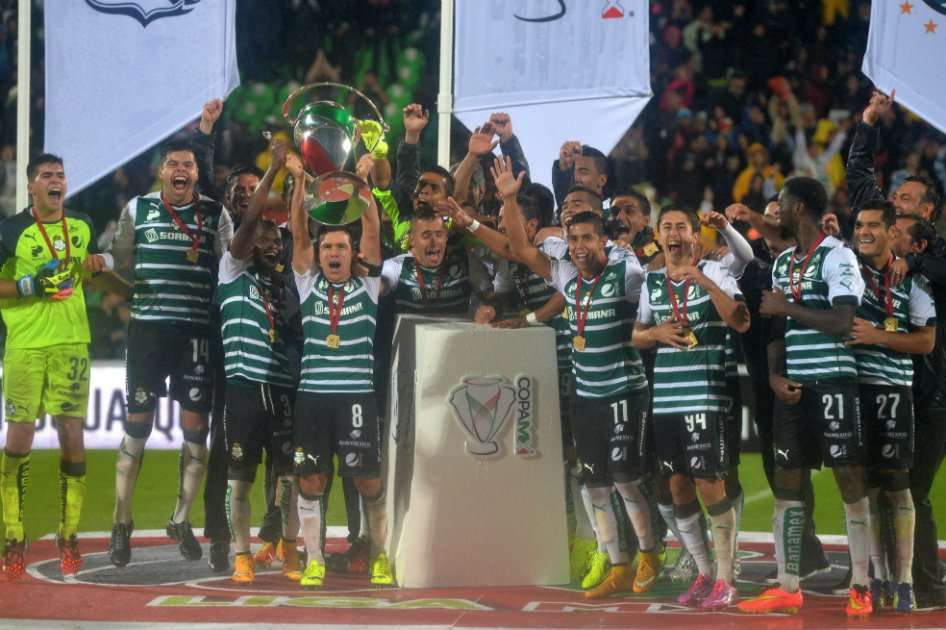 Santos Laguna, campeón de la Copa de México. Foto: AFP