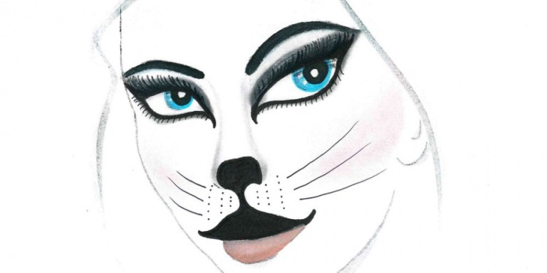 Cinco sencillos pasos para ser una gatita en la noche de brujas