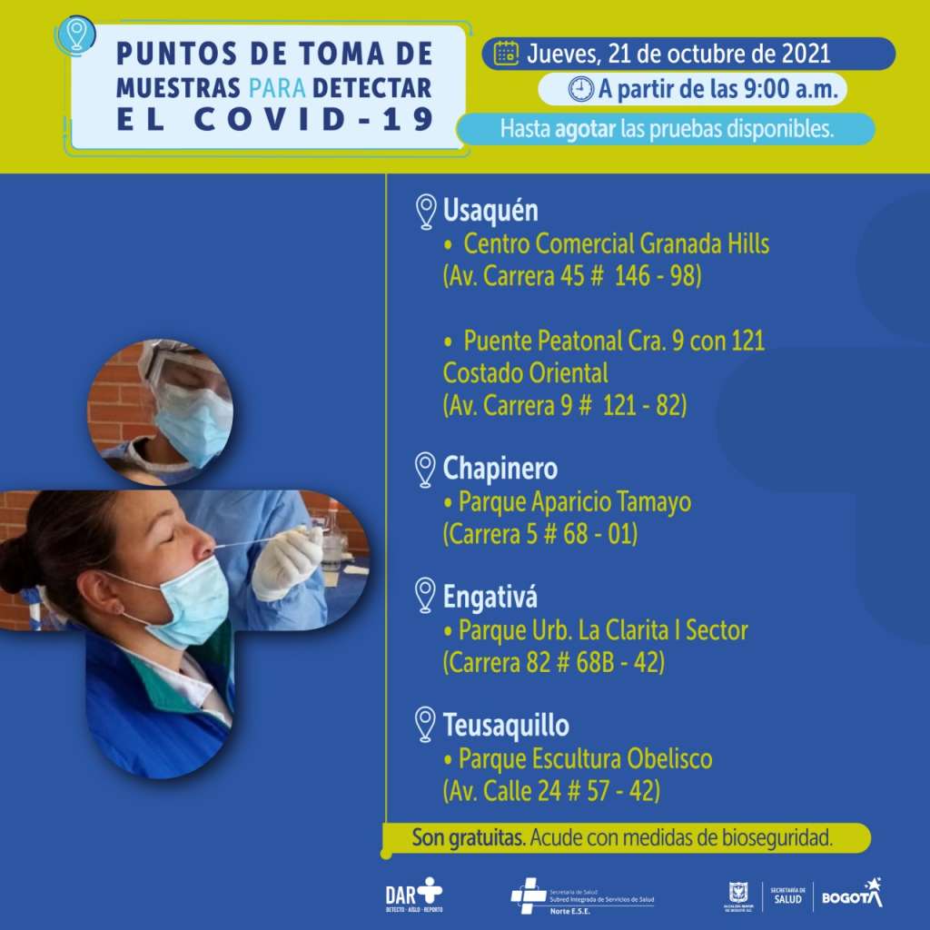 Pruebas PCR Bogotá