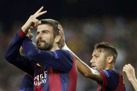 Apretada victoria del Barcelona contra el Apoel en el Camp Nou