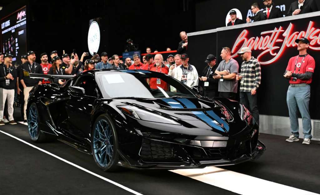 El primer Chevrolet Corvette ZR1 2025 se vendió por 3,7 millones de dólares