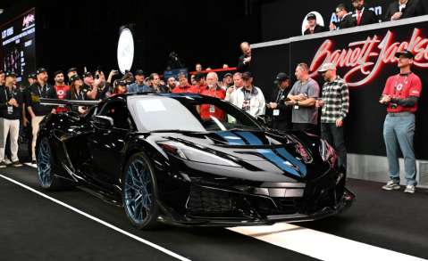 El primer Chevrolet Corvette ZR1 2025 se vendió por 3,7 millones de dólares