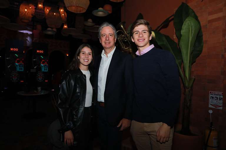 Andrea Glauser, Nicolás Glauser y Julián Glauser