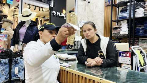 Policía lanza ofensiva para hacerle frente a billetes falsos en zonas comerciales