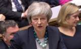 El Parlamento británico rechaza acuerdo del Brexit. Moción de censura a May