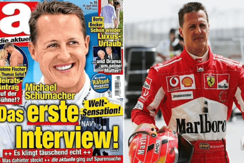 Indignación por una entrevista falsa a Michael Schumacher generada por IA