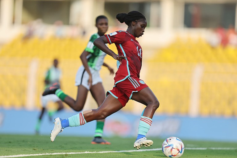 Selección Colombia Sub 17 semifinal contra Nigeria Mundial Femenino