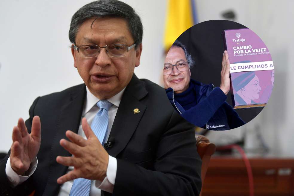 El magistrado Jorge Enrique Ibáñez, presidente de la Corte Constitucional, es ponente del expediente.