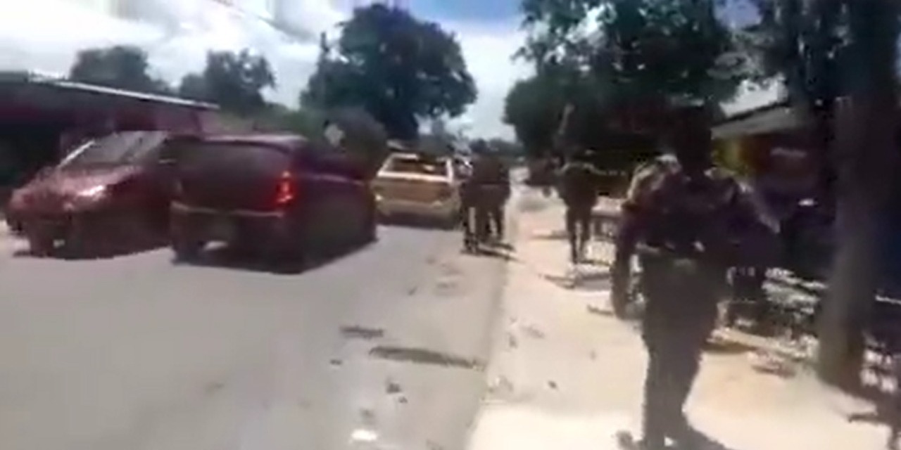 Los disidentes realizaron requisas y patrullajes el pasado martes 16 de agosto.