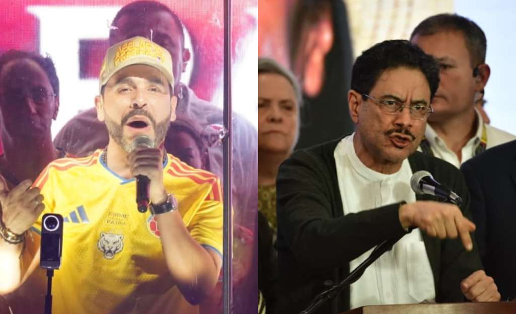 Abelardo de la Espriella e Iván Cepeda, qué partidos los apoyan