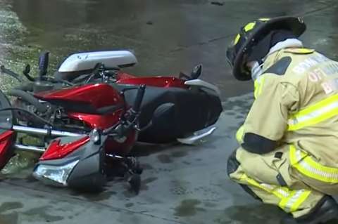 Joven de 16 años murió en su moto: ruana se enredó en una rueda, en vía a Pamplona