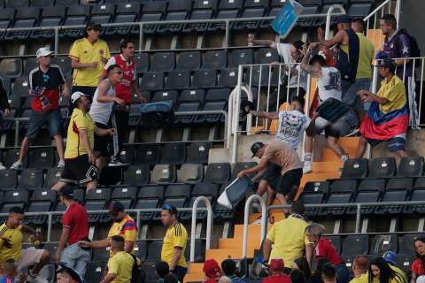En España metieron a prisión a 12 hinchas colombianos por violencia entre barras