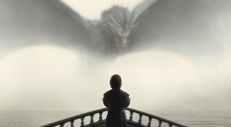 Uno de los tres dragones hijos de la princesa Daenerys Targaryen.