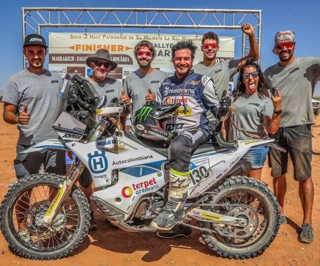 Francisco Álvarez, piloto bogotano que correrá el Rally Dakar por primera vez.