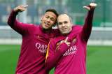 Neymar sobre Andrés Iniesta: "Me enamoré todavía más de tu fútbol"