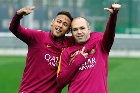 Neymar sobre Andrés Iniesta: "Me enamoré todavía más de tu fútbol"