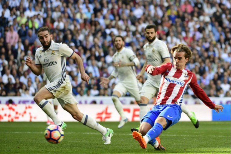 James no jugó el derbi de Madrid, que terminó 1-1
