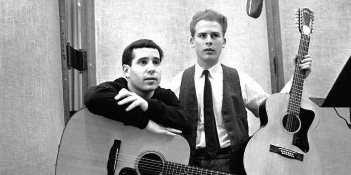 Simon & Garfunkel en los años 60, cuando compusieron Los sonidos del silencio y Mrs. Robinson, entre otras canciones que pasaron a la historia. / Cortesía