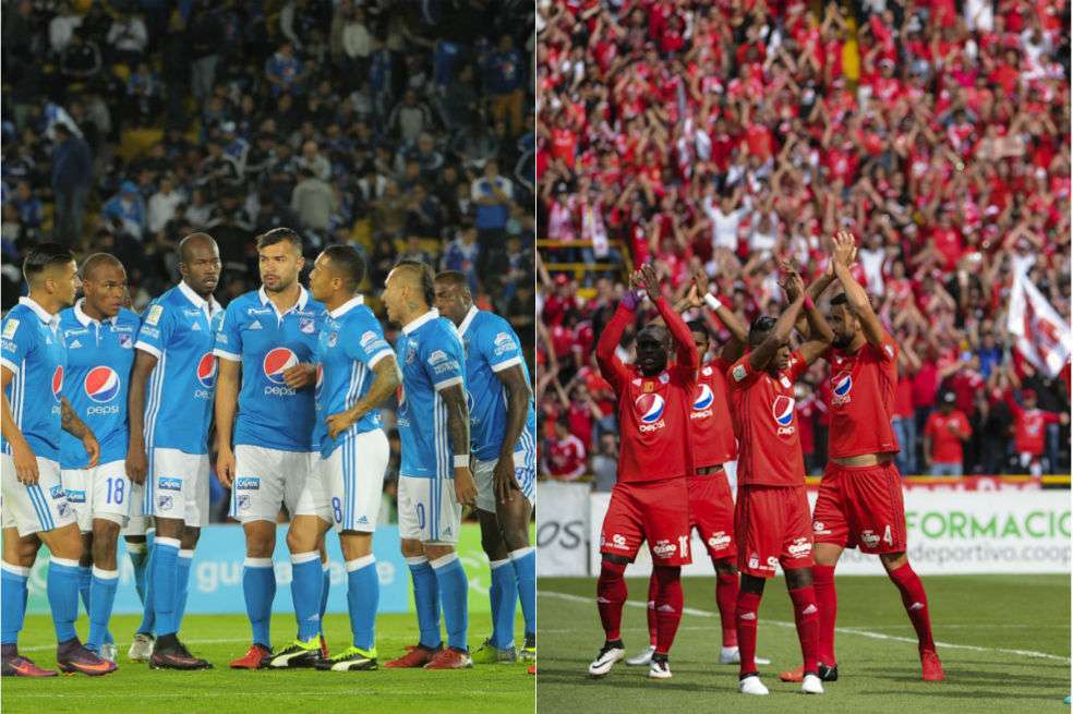 Millonarios y América se jugará este domingo desde las 3:15 p.m.  / El Espectador 