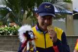 Rodrigo Contreras, primer oro para Colombia en los Centroamericanos