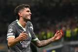 Increíble gol olímpico de Pulisic con Milan en el partido de la Champions: video