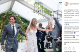 Gwyneth Paltrow compartió las primeras imágenes de su boda