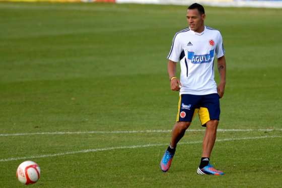 Aldo Leao Ramírez, mediocampista colombiano. //EFE
