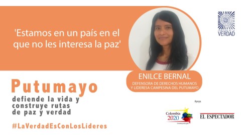 “El Estado está fomentando la violación de los derechos humanos”: lideresa