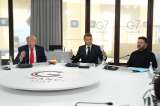 Giro en el G7: Trump se reúne con Zelenski y exige a Rusia un acuerdo de paz