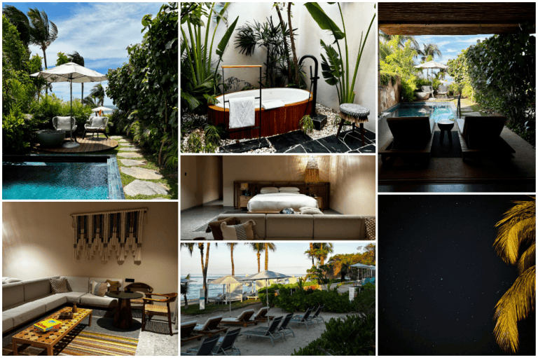 Las renovadas suites de lujo ubicadas frente al mar cuentan con piscina privada y otros elementos para una estadía única.