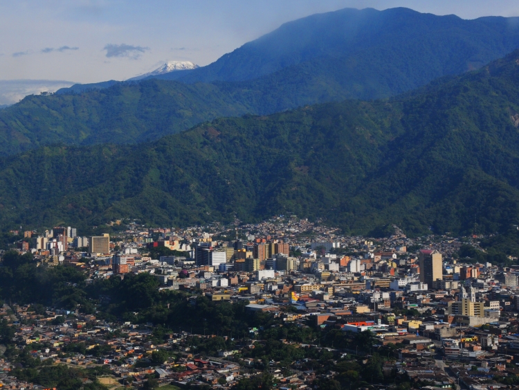 Vista del municipio de Ibagué