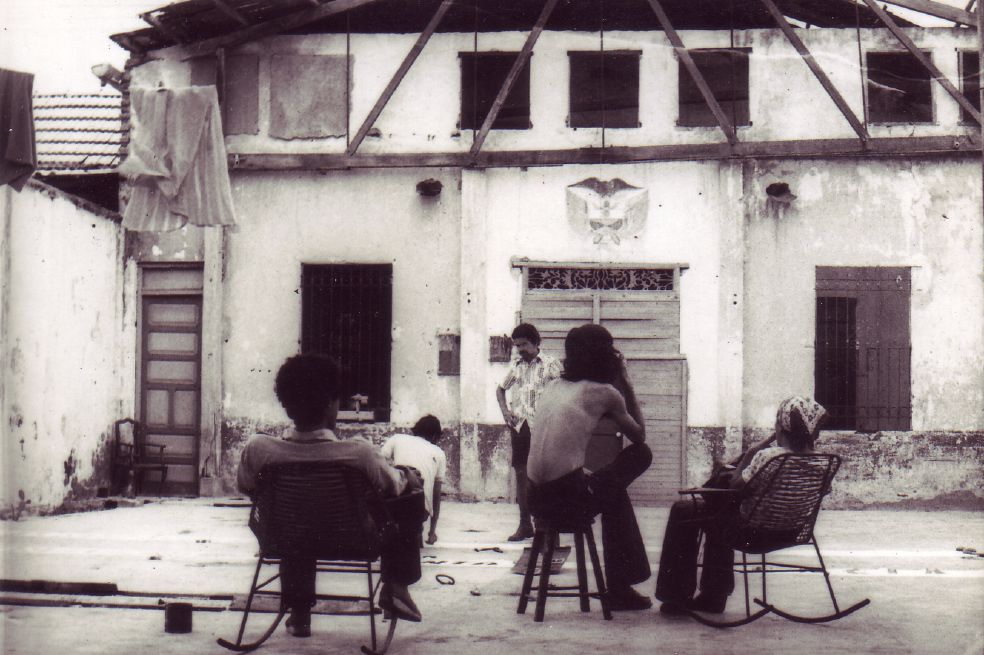 Sede de El Sindicato en el Barrio Abajo de Barranquilla. Lea más de este ensayo en www.elespectador.com. / Foto de Eduardo Márceles, 1978.