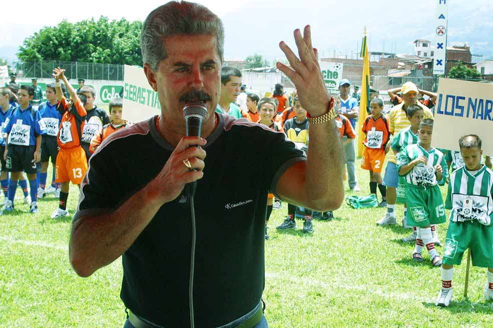 Gustavo Upegui, dueño durante muchos años del Envigado Fútbol Club, fue asesinado por la mafia. / Archivo