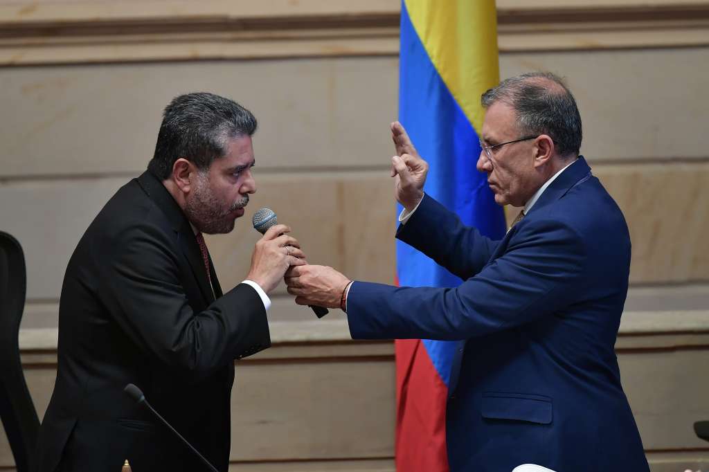 Nuevo Contralor general de la República quien obtuvo la mayoría de los votos en el congreso