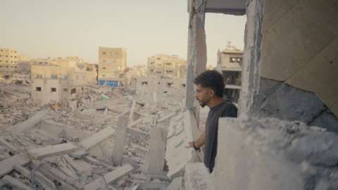 “Todos somos gaza”, el documental grabado por palestinos desde la Franja de Gaza