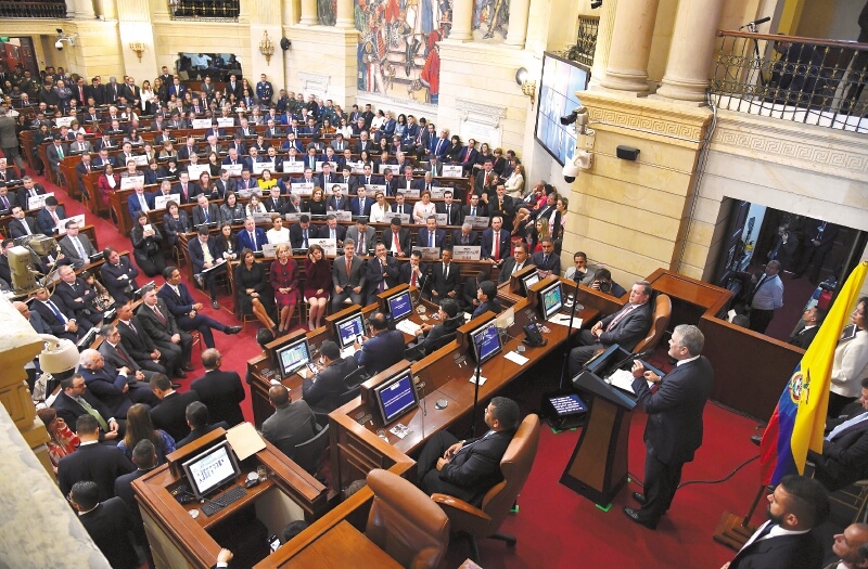 Ahora se sabrá si los cambios de Duque en el gabinete le dieron gobernabilidad en el Congreso. / Óscar Pérez