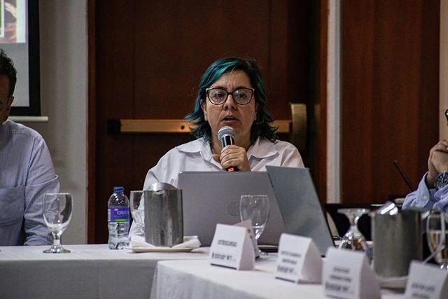 Ana María González Forero presentando el plan de turismo 2023.