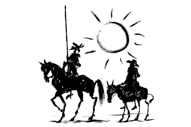 Una crítica literaria sobre cuatro autores de “Don Quijote”